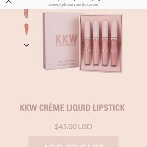 Kylie & KKW liquid lips